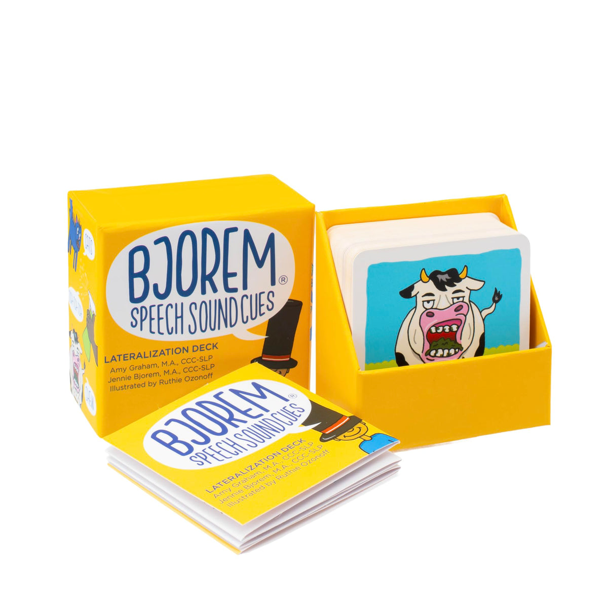 Bjorem Speech Lateralization Deck cue cards for /dʒ/ practice, aiding reliable articulation during therapy.