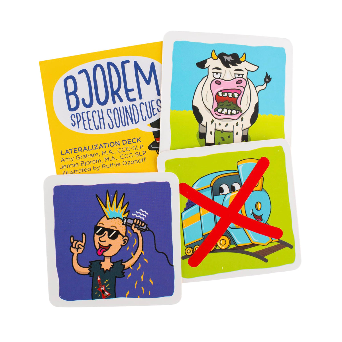 Bjorem Speech Lateralization Deck word lists for carryover, reinforcing correct sounds in everyday words.