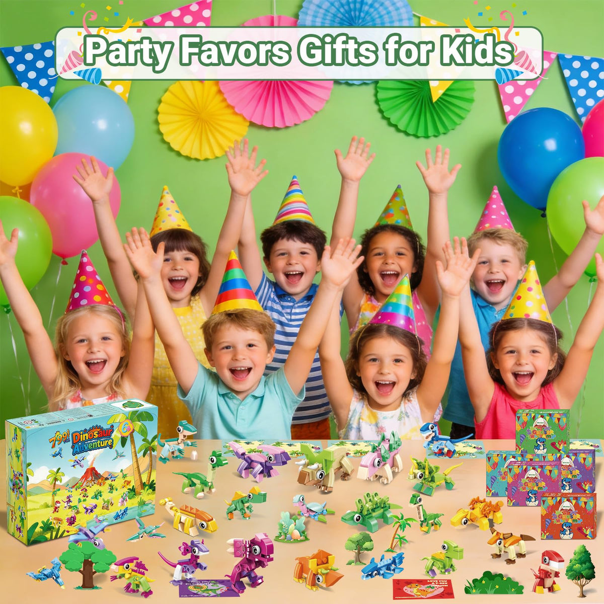 Bklved dinosaur blind-box packaging boosts party surprise and excitement