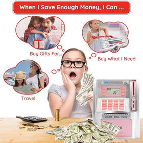BKstar password lock secures savings and protects kids' goals
