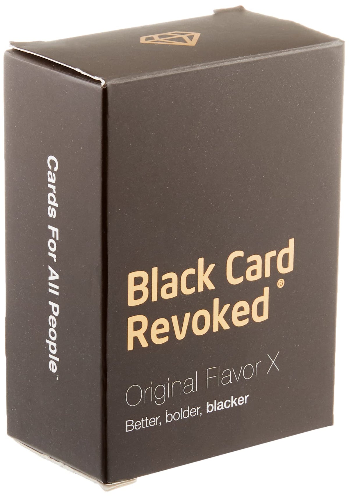 Black Card Revoked Edition X majority rules cards encourage group decisions and laughs.