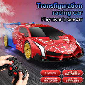 Blackma Transform RC Car packaging shown for easy unboxing fun.