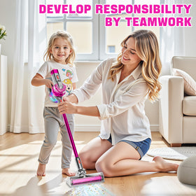 BLAXTEM crevice attachment enables precise pretend cleaning in corners.