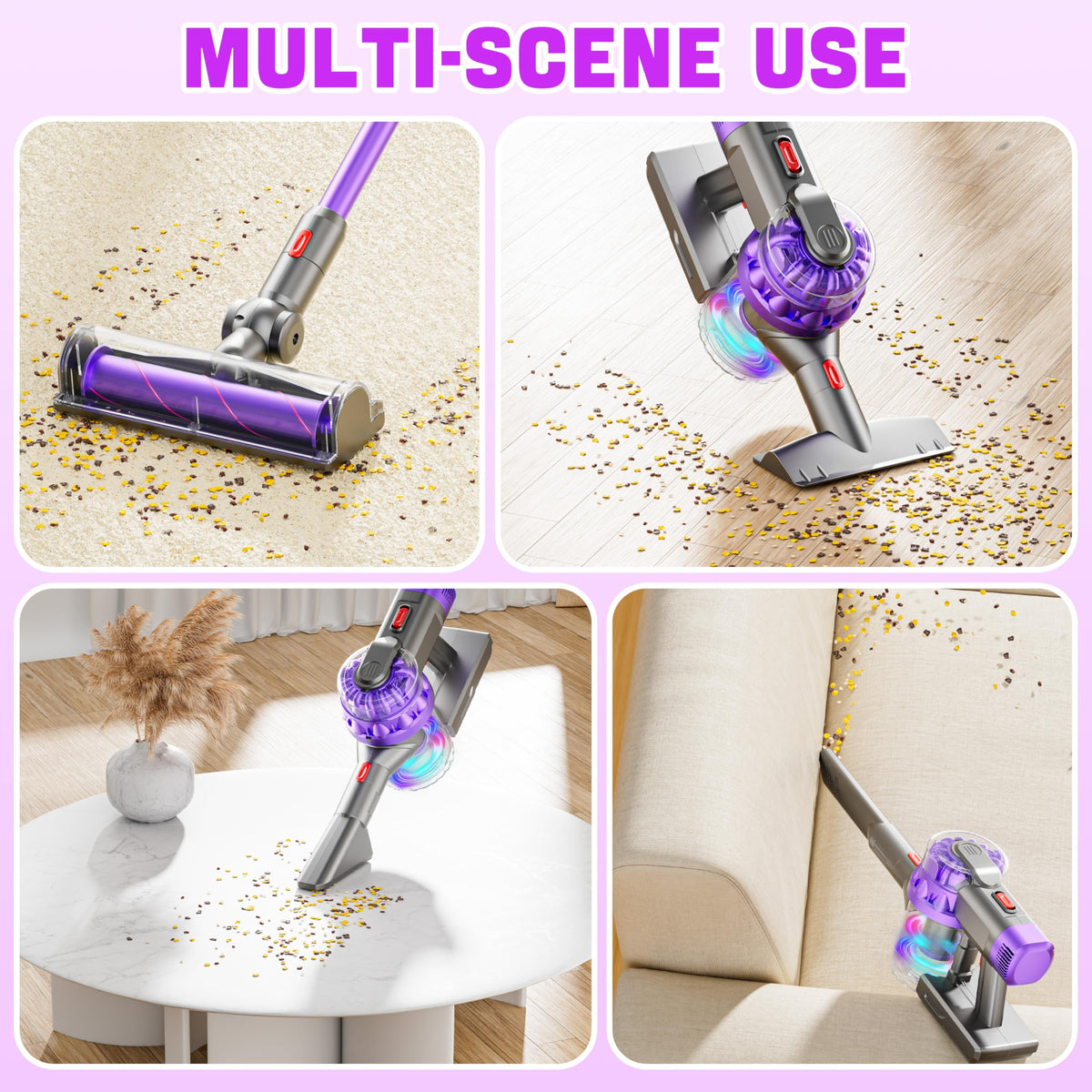 BLAXTEM extended tube for kids vacuum enables taller reach and smoother pretend cleaning.