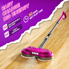 BLAXTEM mop toy LED headlights add realism during evening pretend chores