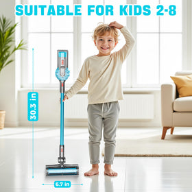 BLAXTEM extension tube adjusts height for kid-friendly cleaning