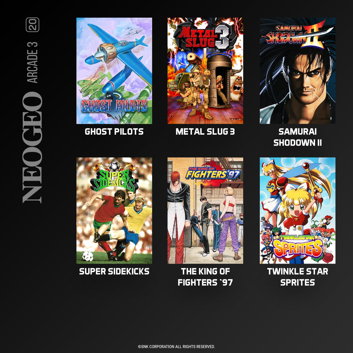 Blaze Evercade NEOGEO Arcade 3 — Samurai Shodown II highlights bold sword fighting.