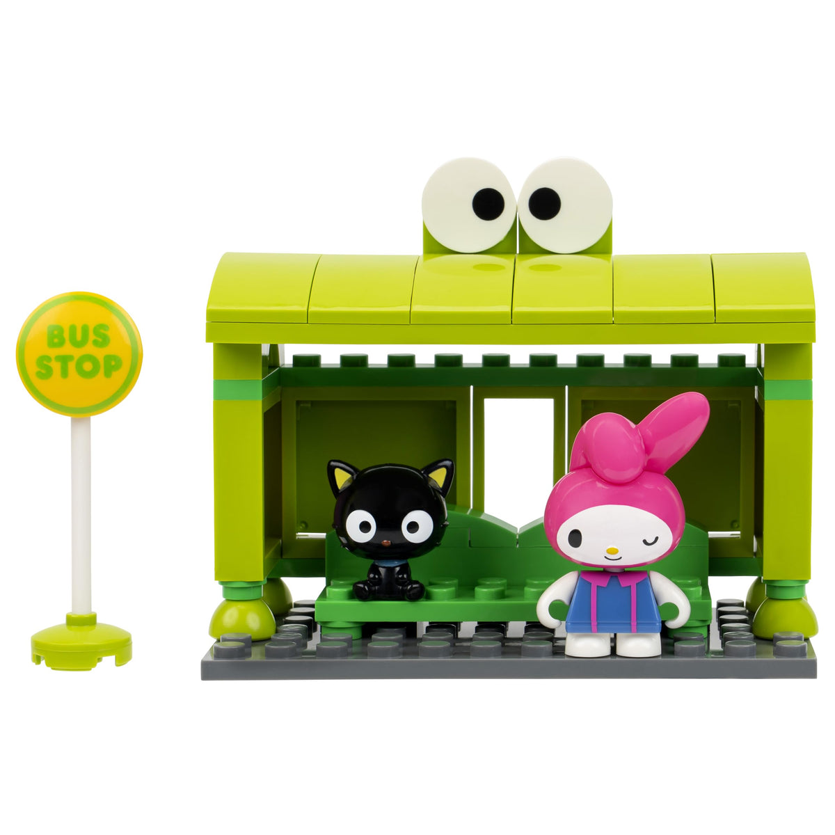 BLDR Hello Kitty minifigures inviting cooperative play and storytelling adventures.