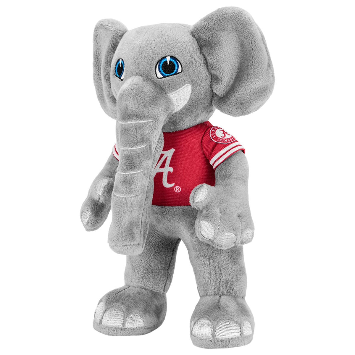 Bleacher Creatures Alabama Crimson Tide Al the Elephant plush packaging ready for gift-giving.