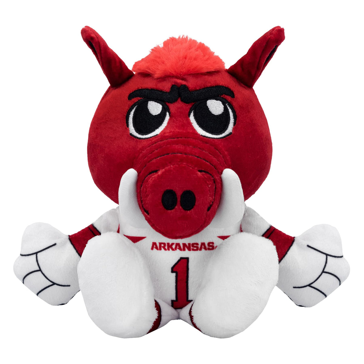 Bleacher Creatures Big Red Kuricha sitting plush, soft velboa for fan display.