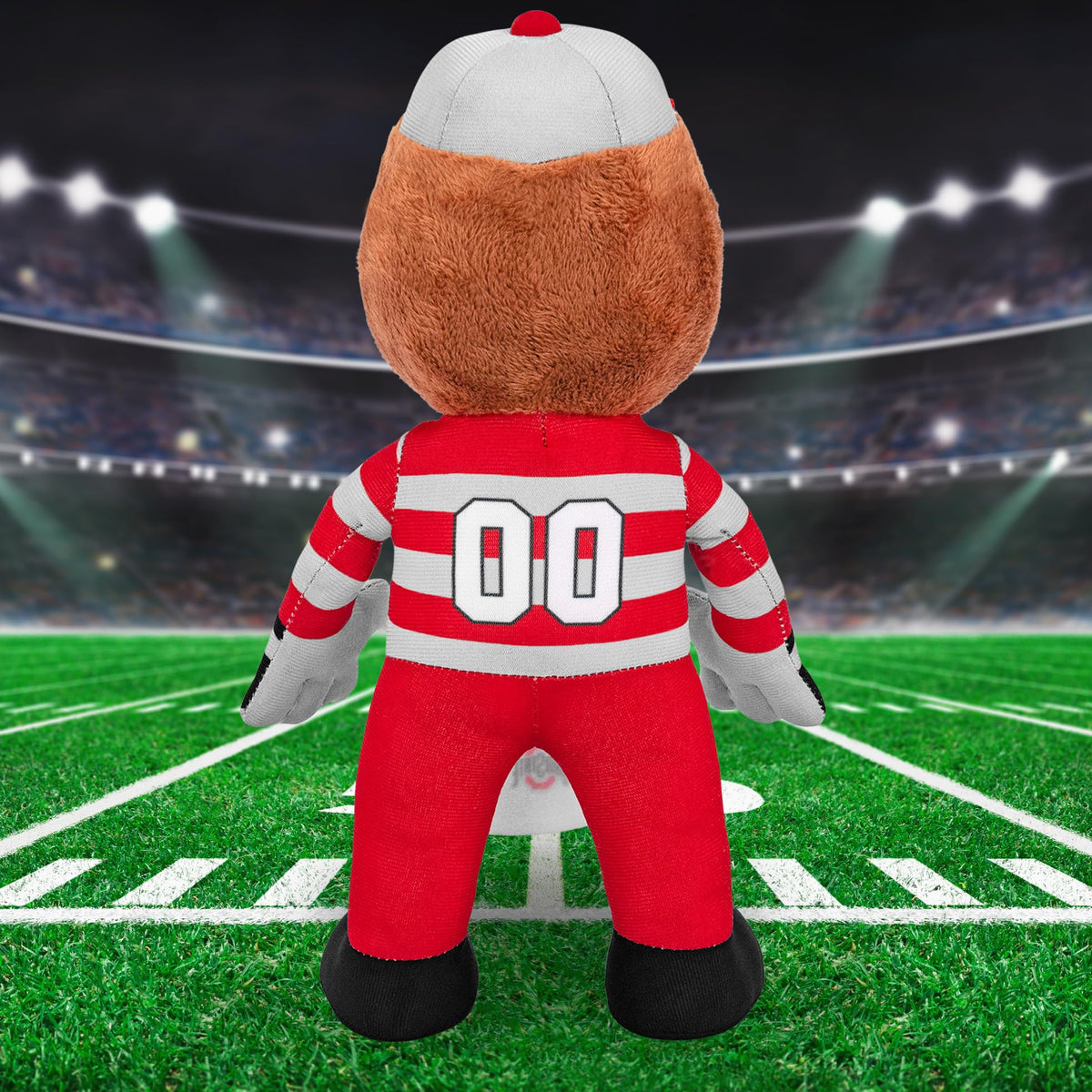 Bleacher Creatures Brutus on-shelf demonstrates compact height for easy shelf or desk display.