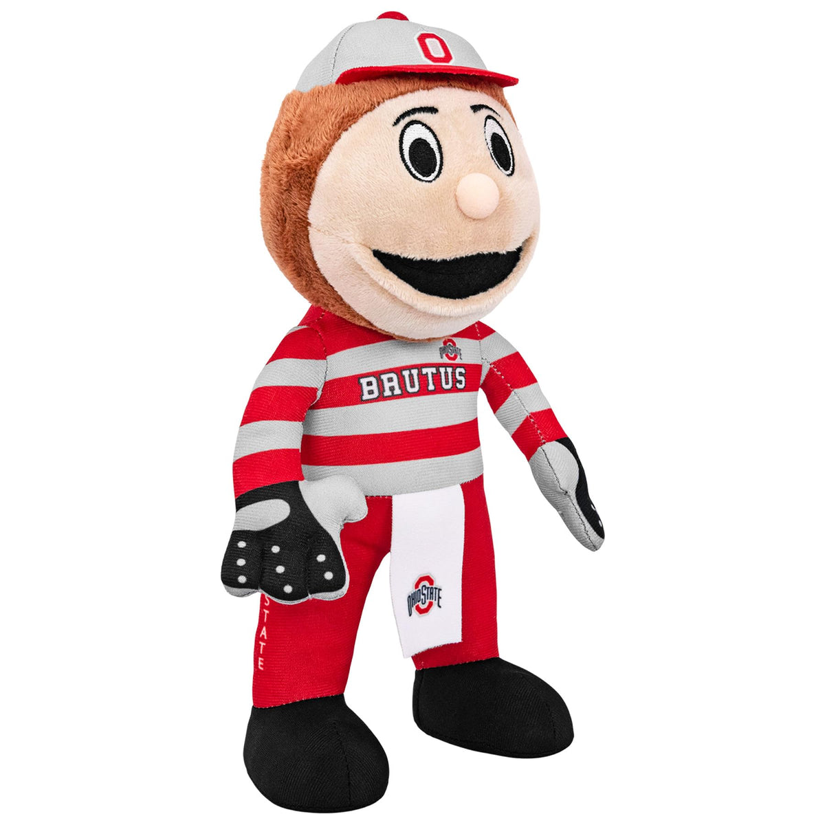 Bleacher Creatures Brutus playtime-ready plush is soft for cuddling during movie nights.