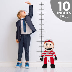Bleacher Creatures Brutus plush side view showcases dimensional details and portable 10-inch size for play and display.