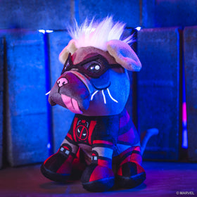 Bleacher Creatures Deadpool Dogpool sublimation print color details
