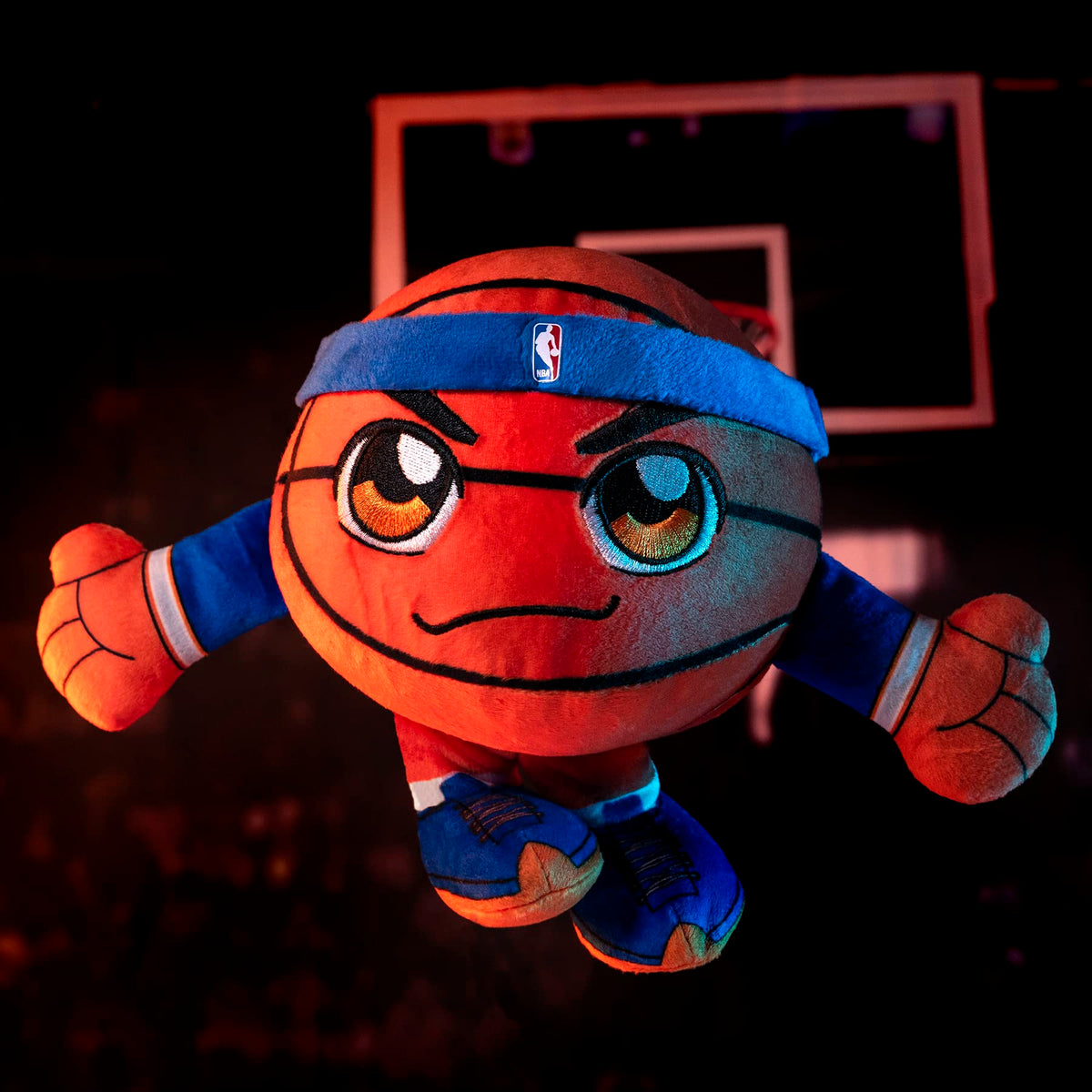 Bleacher Creatures Knicks Kuricha 8-inch sitting plush perfect desk companion.