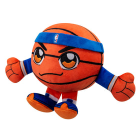 Bleacher Creatures Knicks Kuricha 8-inch sitting plush brings game-day vibes indoors.
