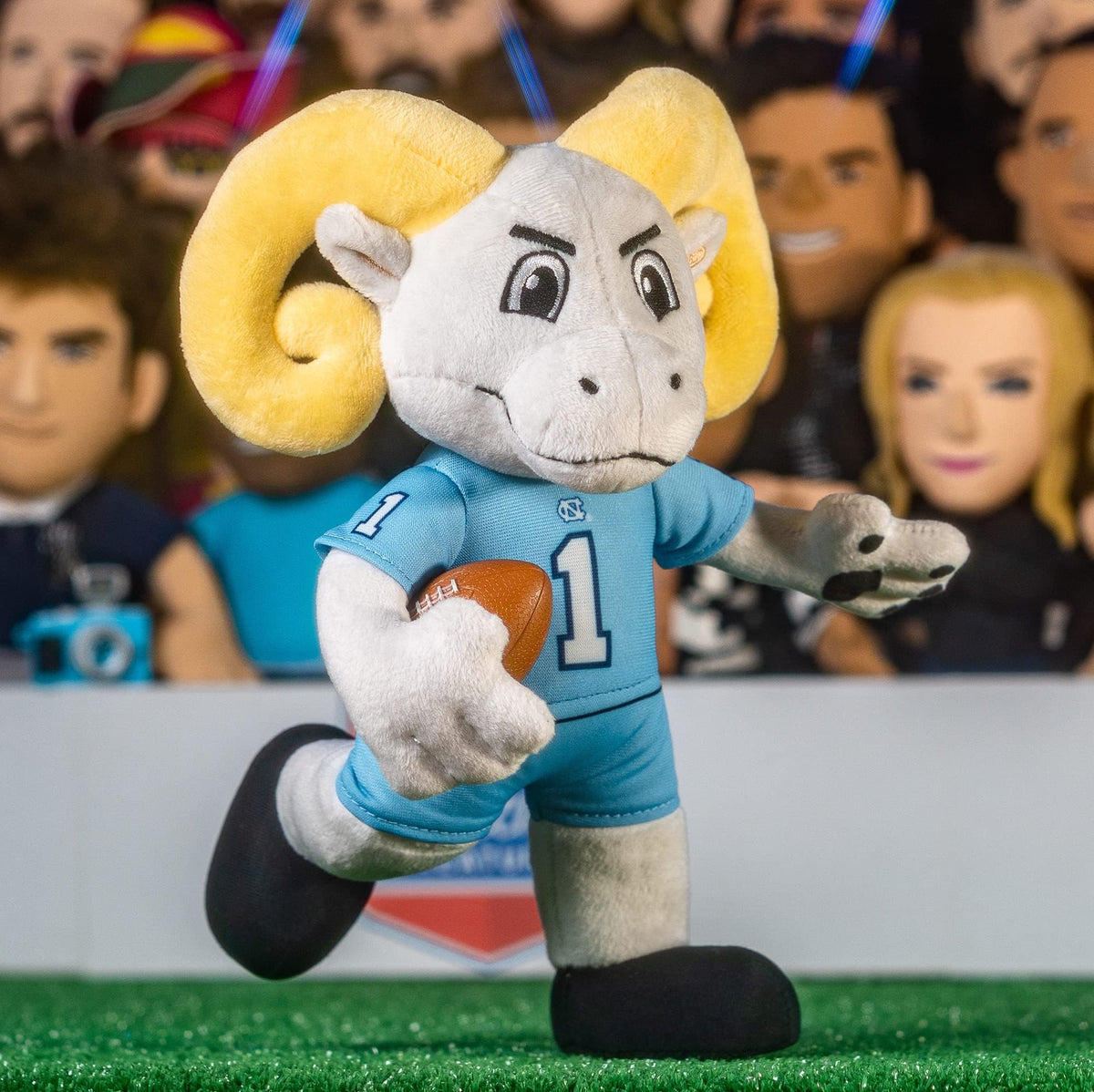 Officially licensed Tar Heels merchandise featuring Rameses on plush