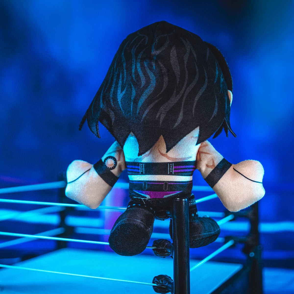Rhea Ripley Kuricha plush ready to gift, perfect for WWE fans.