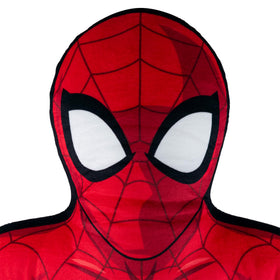Bleacher Creatures Spider-Man Bleacher Buddy face detail enhances character recognition.