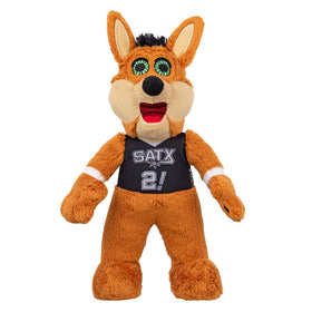 Bleacher Creatures Spurs Coyote 10-inch plush, front view for display or play