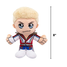 Cody Rhodes Kuricha plush with detailed stitching, durable for display cases