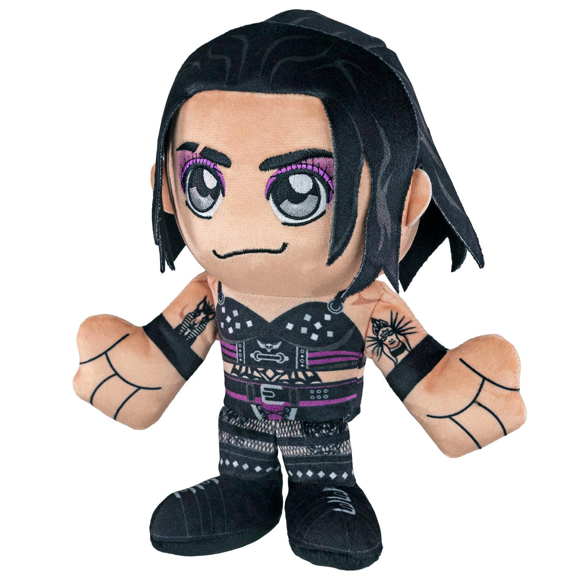 Bleacher Creatures 8-inch plush, hug-ready and collectible for WWE fans.