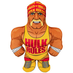 Bleacher Creatures WWE Hulk Hogan 24-inch front view plush, ideal for bold display and fan collection.