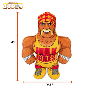 Bleacher Creatures WWE Hulk Hogan 24-inch right side ready for shelf-worthy WWE décor.