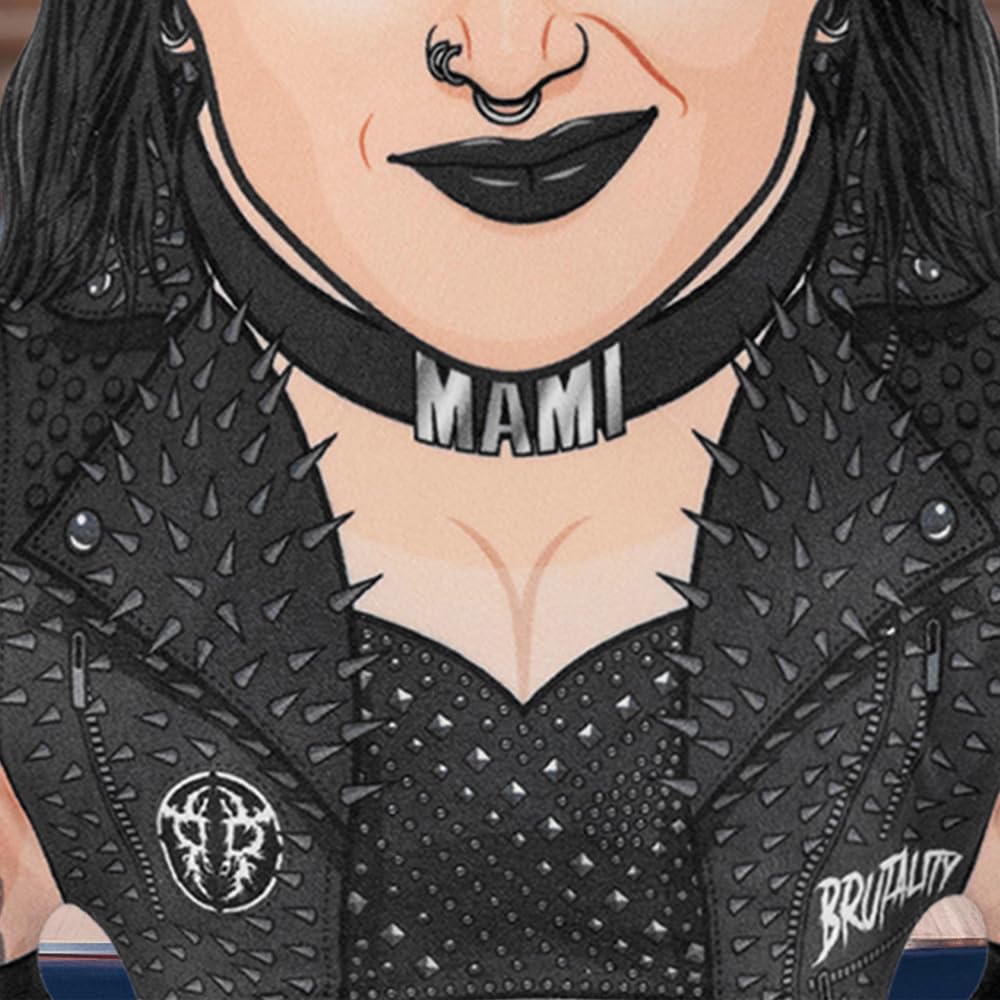 Bleacher Creatures WWE Rhea Ripley 24-inch Bleacher Buddy size reference, impressive display piece