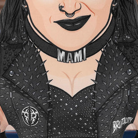 Bleacher Creatures WWE Rhea Ripley 24-inch Bleacher Buddy size reference, impressive display piece