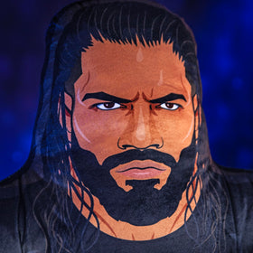 Bleacher Creatures WWE Roman Reigns 24-inch Bleacher Buddy packaged in display-ready box.