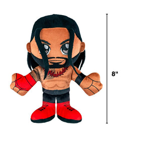 Bleacher Creatures Roman Reigns plush back view highlighting seams and detail