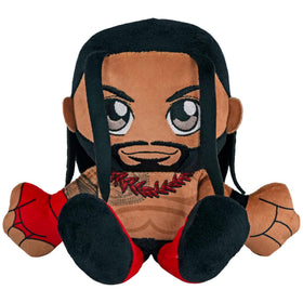 Bleacher Creatures WWE Roman Reigns plush front view for display and collection