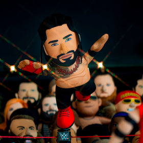 Bleacher Creatures official WWE licensed plush encourages safe play and display.