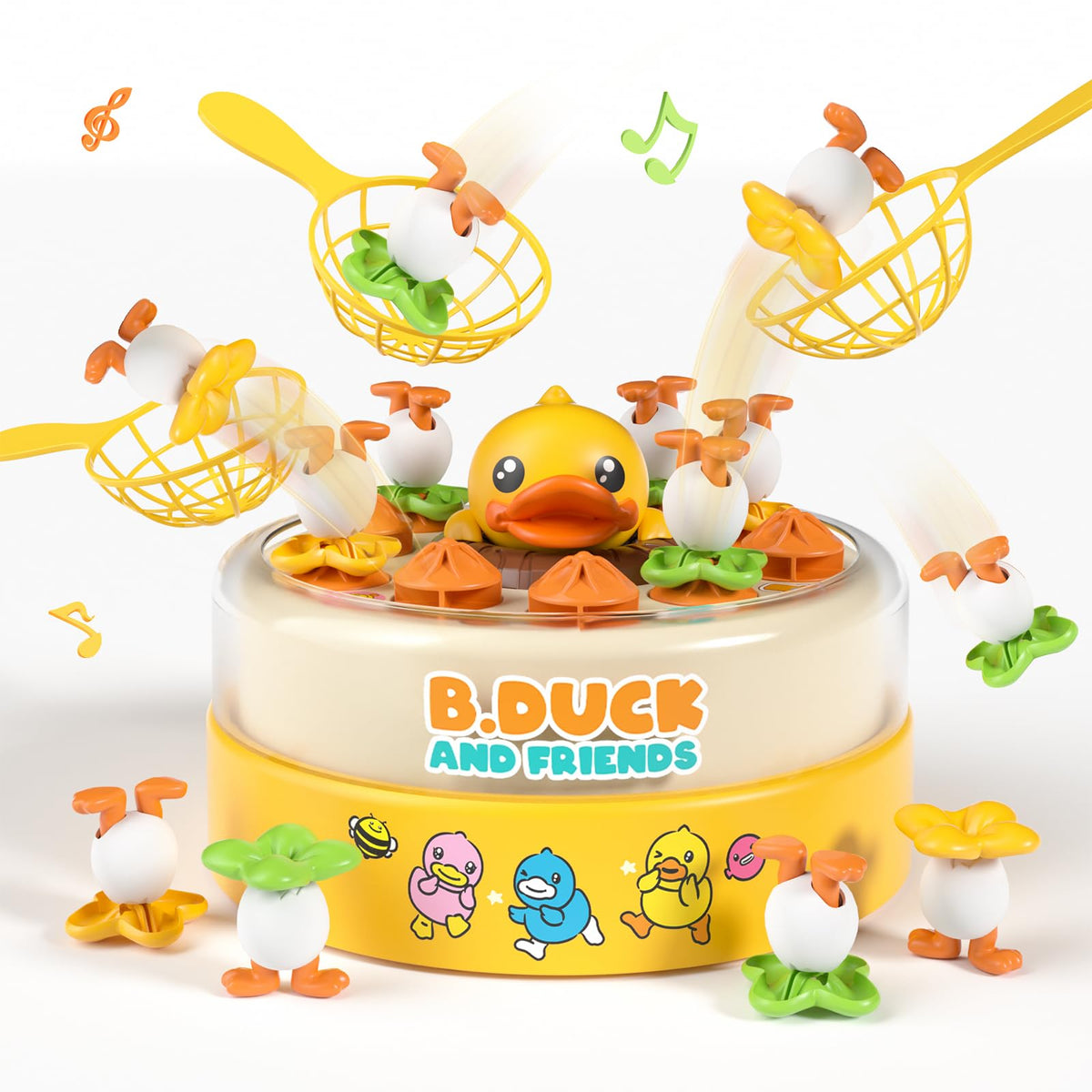 BLF FUN B.Duck catch and bounce board promotes hand eye coordination during play
