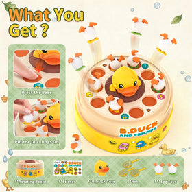 BLF FUN B.Duck egg toys spin to create surprises.