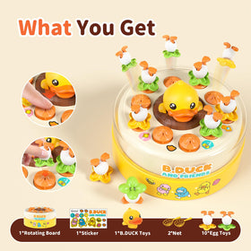 BLF FUN B.Duck rotating mechanism in action inviting interactive play