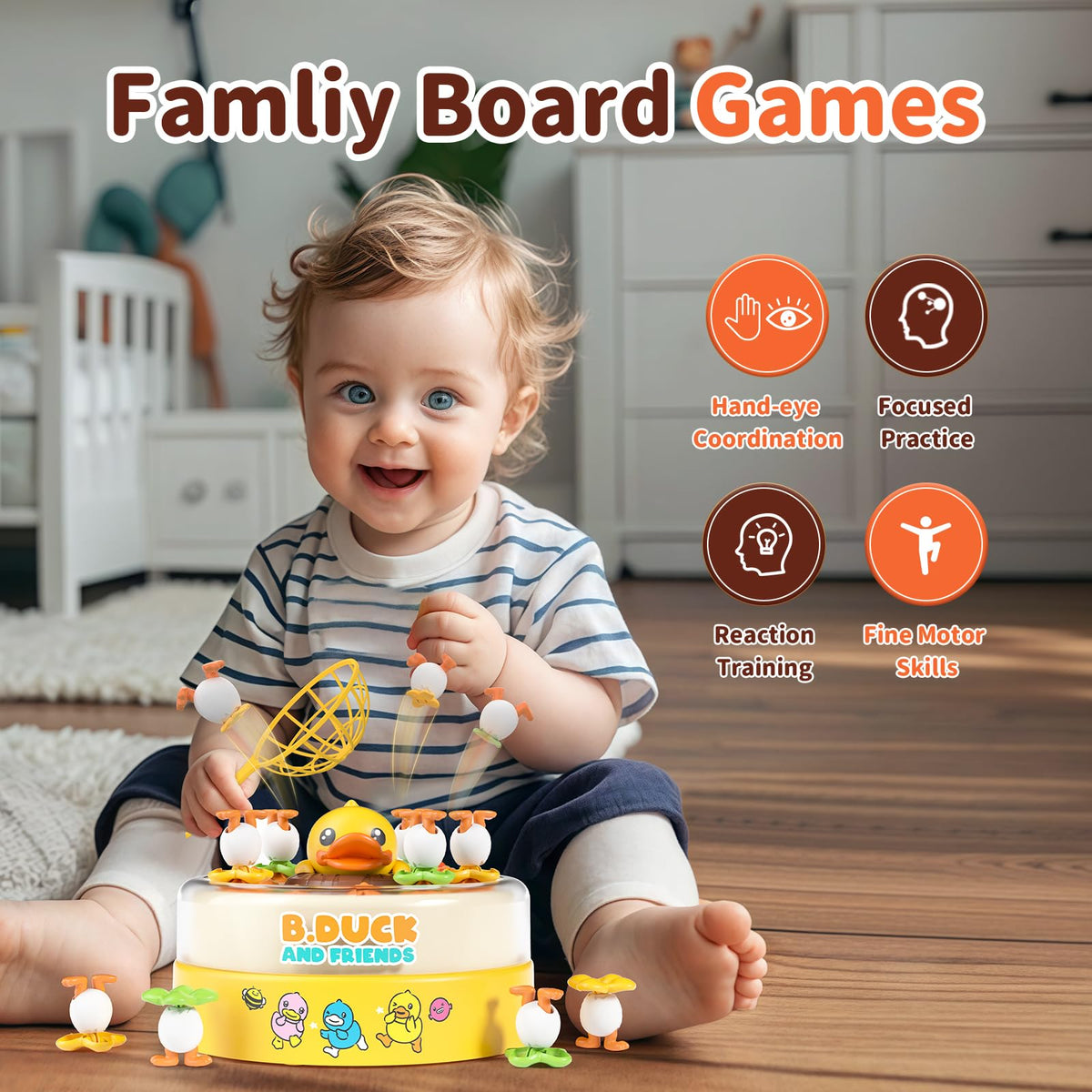 BLF FUN B.Duck sticker design adds playful decorating option