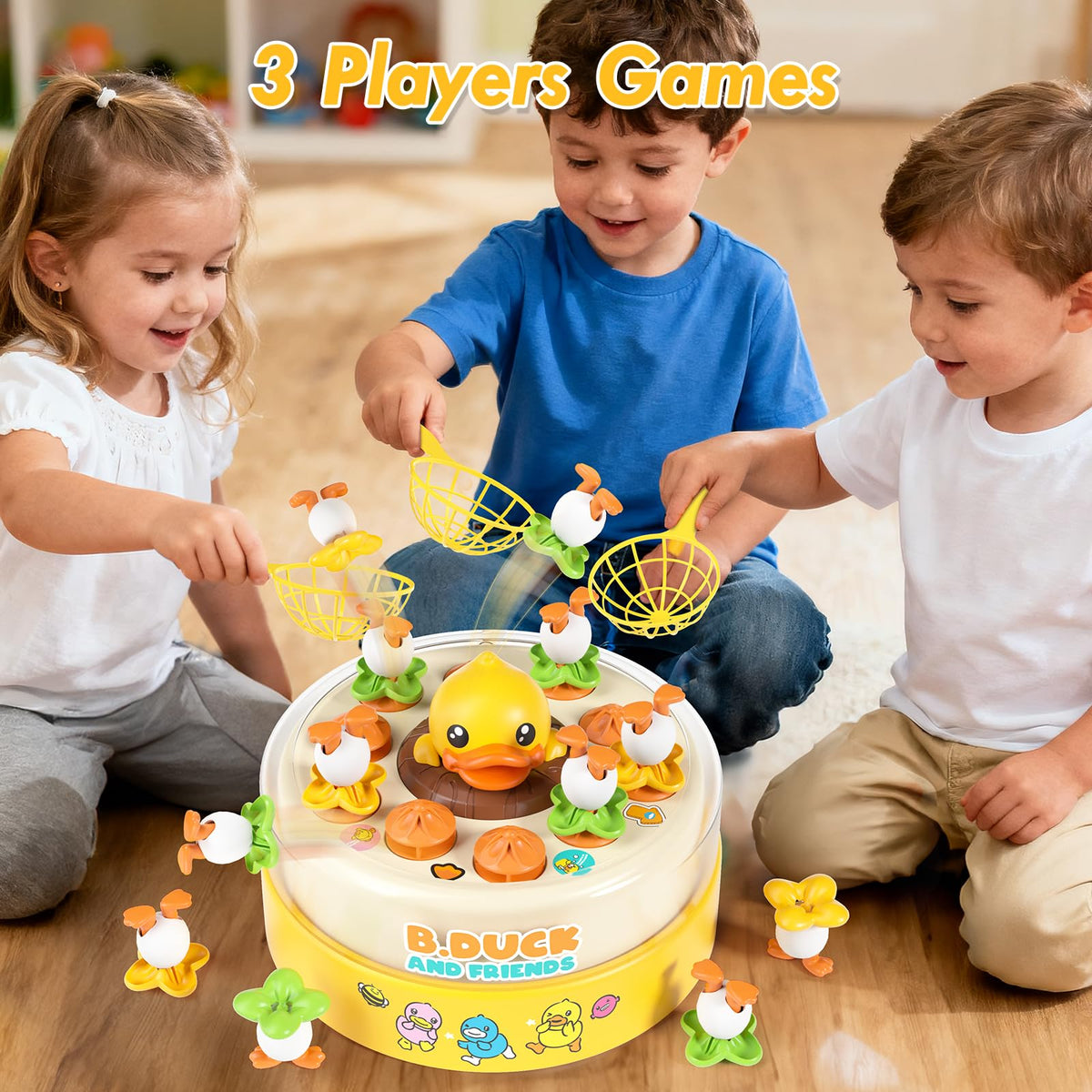 BLF FUN B.Duck toy duck on board adds friendly character and visual appeal