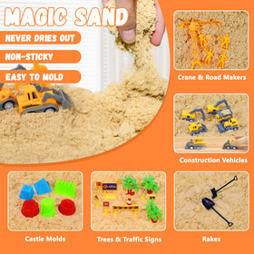 BlingCnsy five trucks invite dynamic construction pretend play.