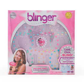 Blinger Glimmer refill gems in multicolor for vibrant hair styling.