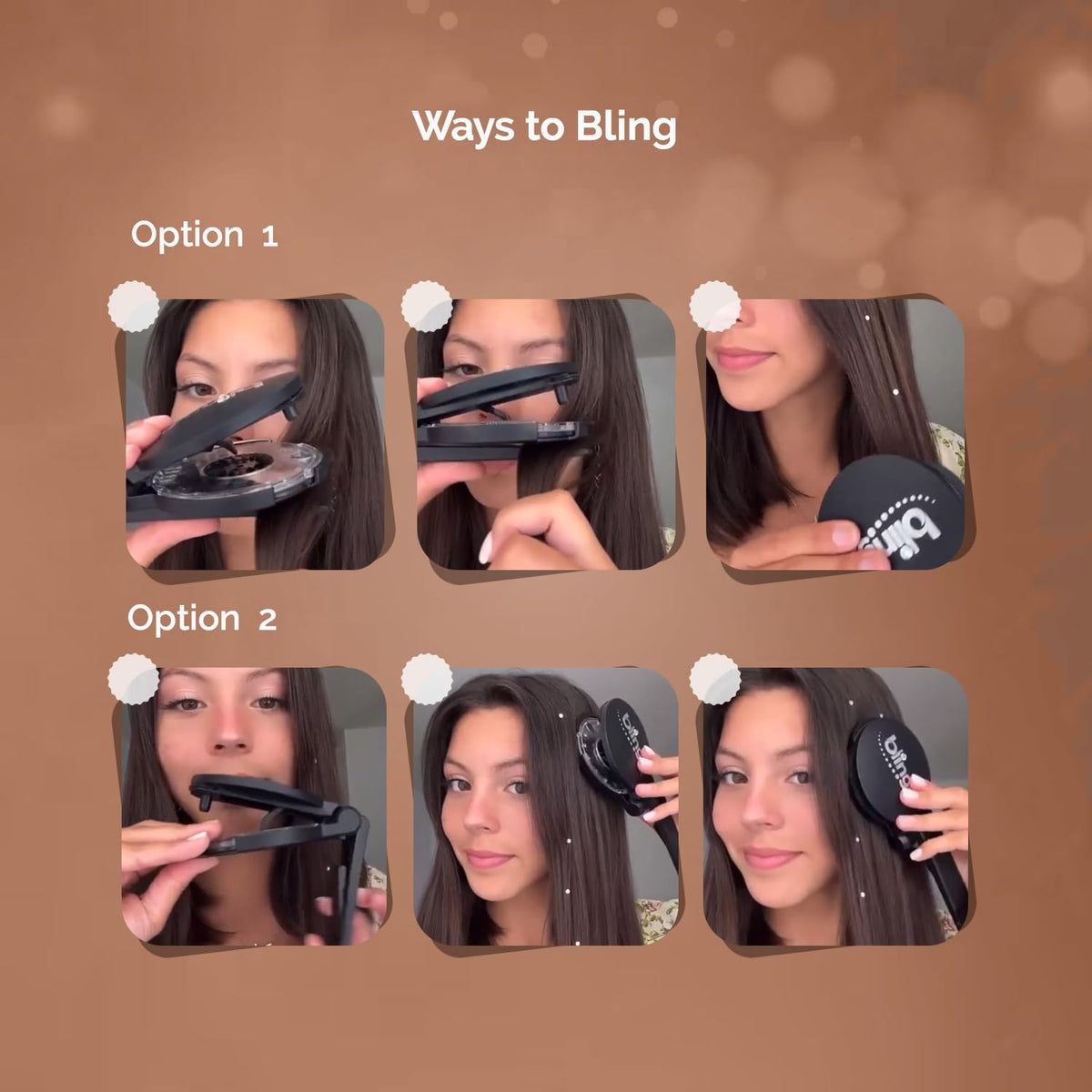 Blinger Crystal refill pack ideal for weddings and photo-ready styles.