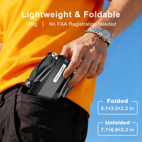 Dedicated protective case included for travel-ready BLINORY drone storage