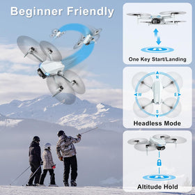 BLINORY foldable drone in compact protective case for travel