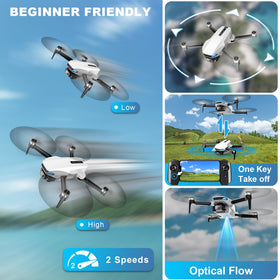 BLINORY GPS drone folds compactly for easy transport