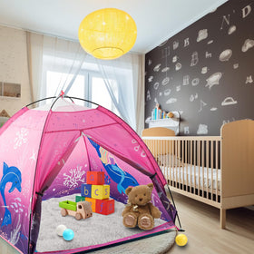 BLINWORLD pink play tent adds a vibrant, inviting space for imaginative games