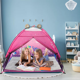BLINWORLD mermaid tent roomy interior fits several children for shared adventures
