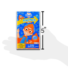 Blippi 24-pack mini coloring books and stickers for party crafts and gifts.