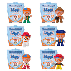 Blippi Lifeguard squishy figure for creative water safety roleplay.