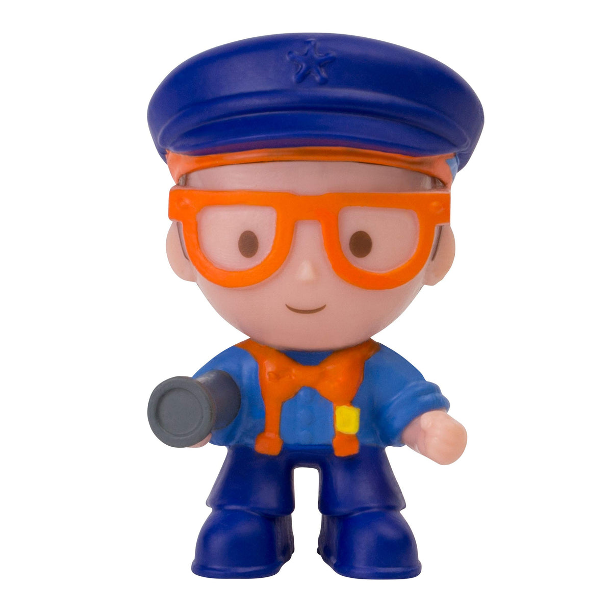 Blippi Mini Heroes Squishables unboxing image shows surprise variety.